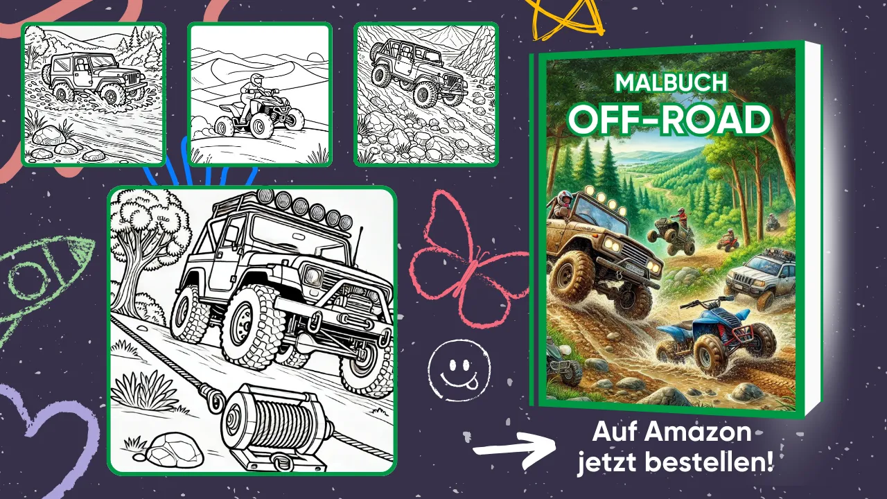 Malbuch OffßRoad